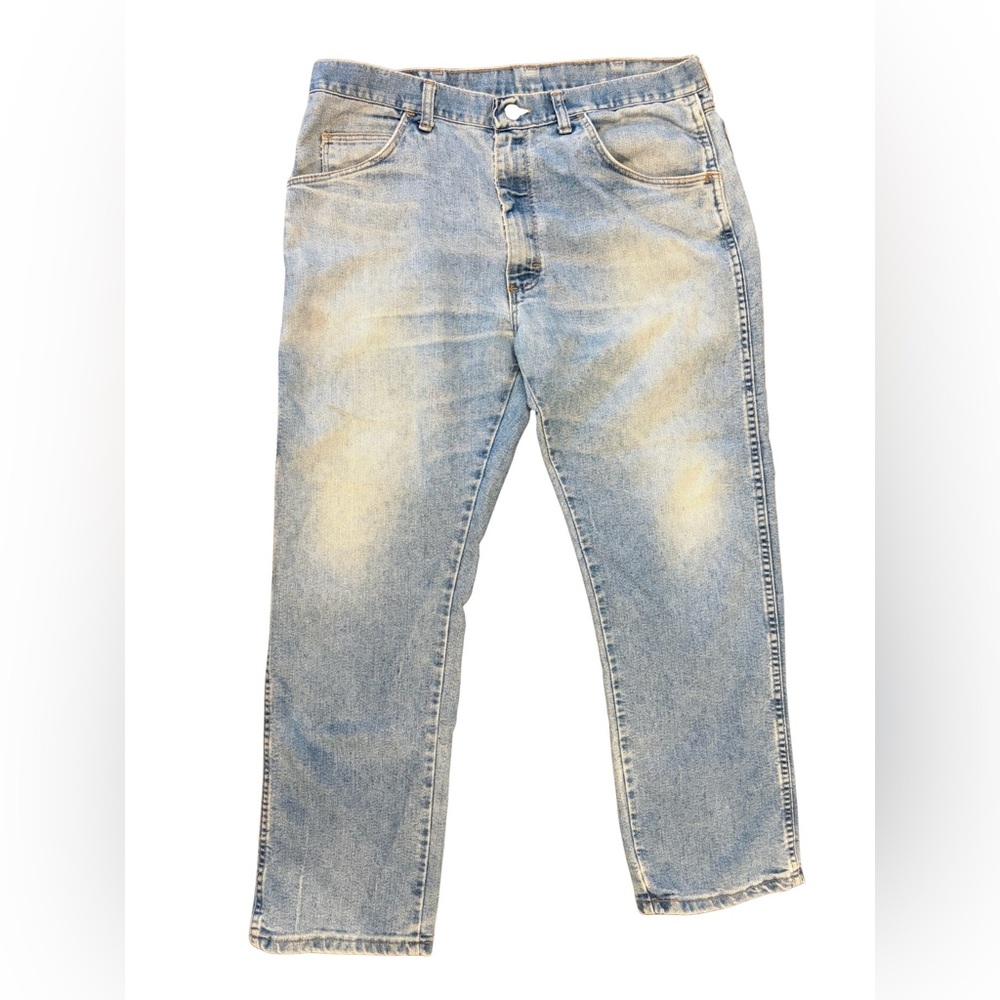 Wrangler Light Blue Vintage Women's Straight Leg Jeans